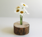 Preview: Holzvase - "Natur-Pur"